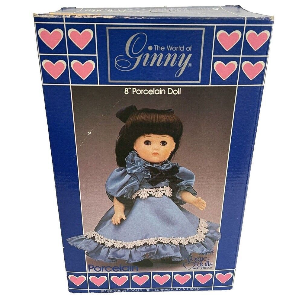 Vogue 1984 Porcelain Doll "Ginny" 8" by Vogue Vintage Rare limited edition